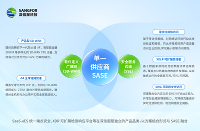 SASE国内市场第一！企业办公安全升级为何选择深信服互联网安全服务